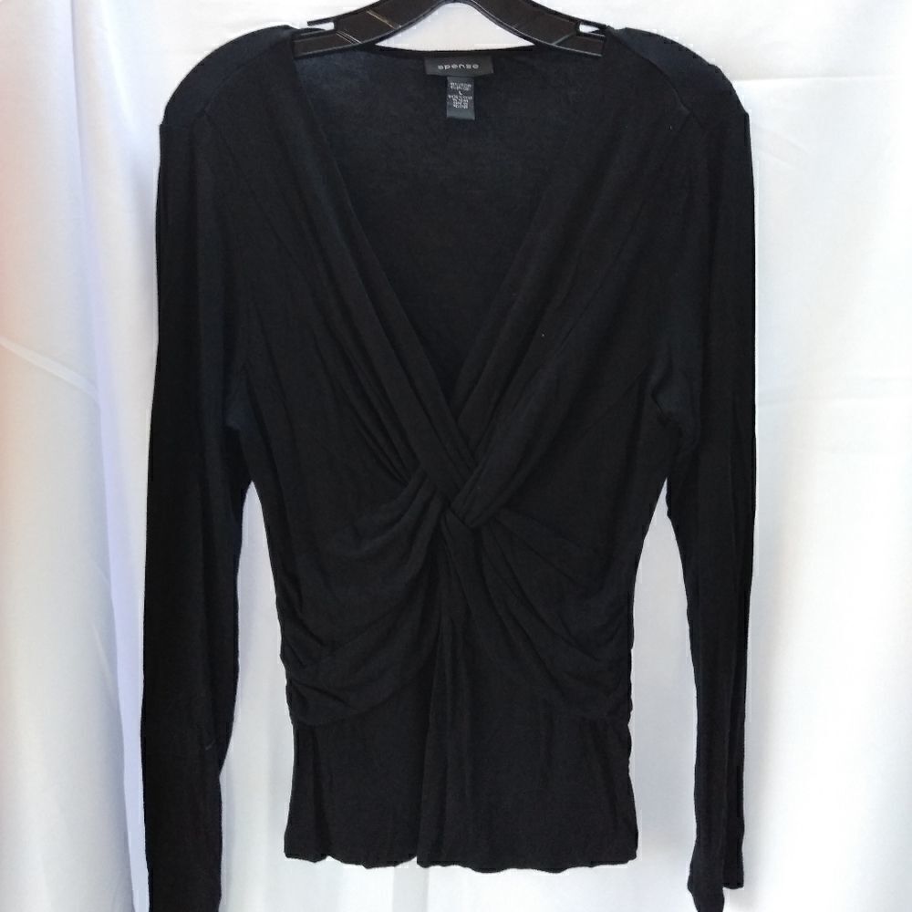 Spense cross front top